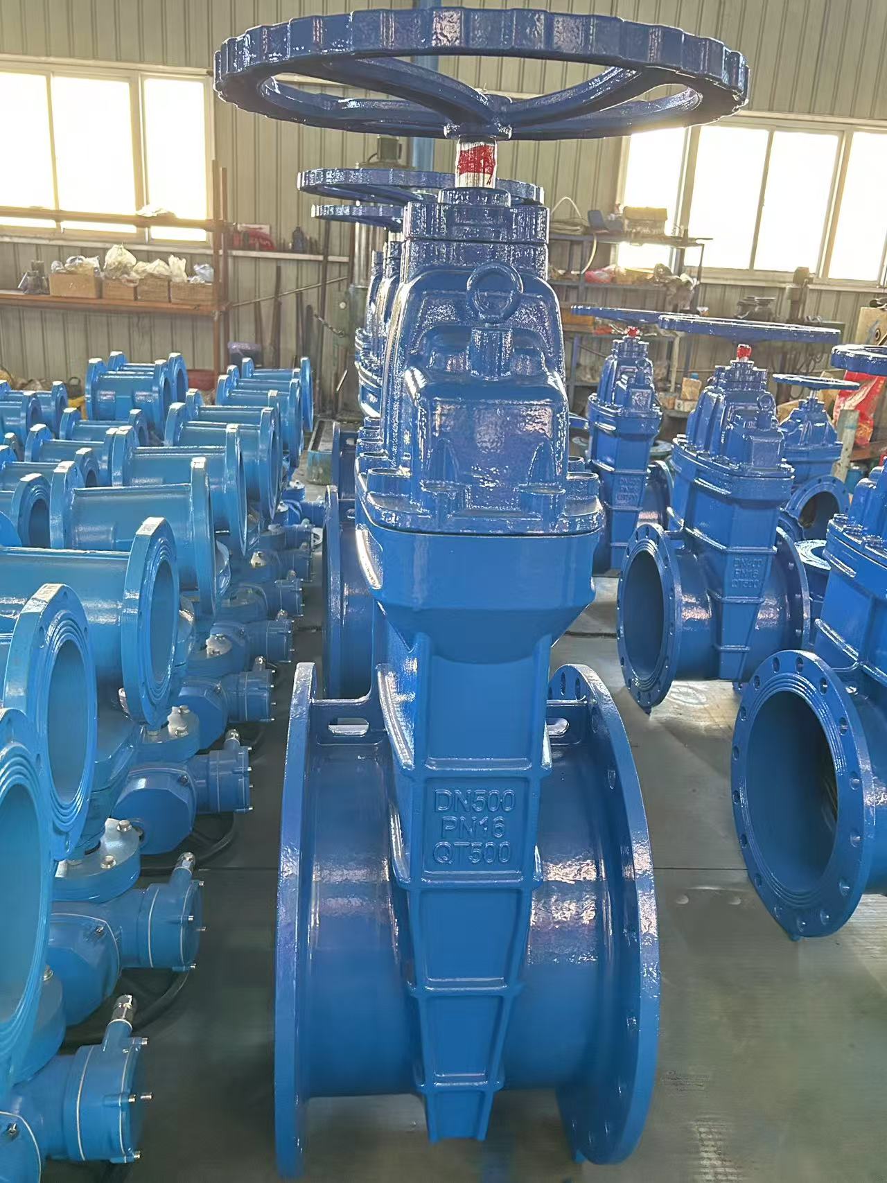 लंबे समय तक प्रदर्शन के लिए उच्च गुणवत्ता वाला डबल-फ्लैंग्ड गेट वाल्व